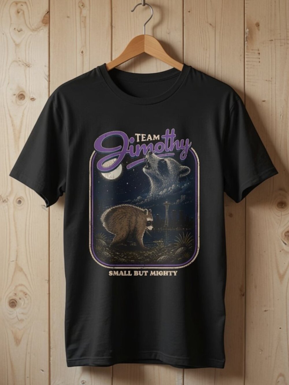 Jimothy Shirt Team Jimothy Raccoon T-shirt